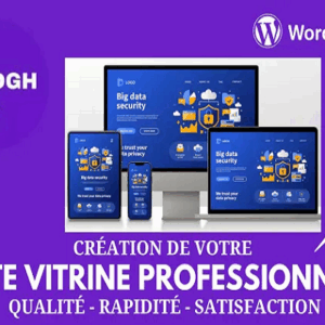 création de site VITRINE OU web pour entreprise