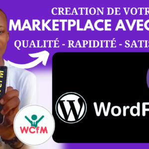 création de marketplace avec wcfm