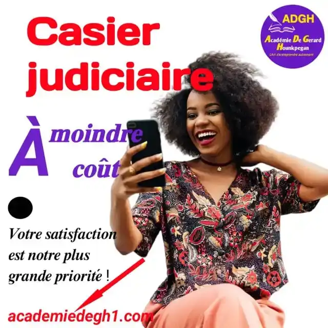 CAsier judicaire