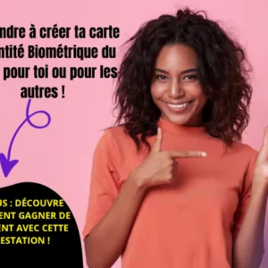 Formation carte biométrique au bénin