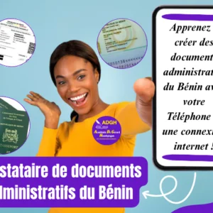 Devenez prestataire de documents administratifs du Bénin