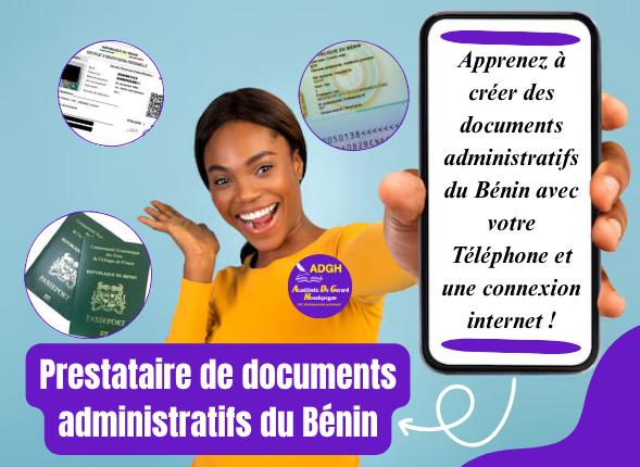 Devenez prestataire de documents administratifs du Bénin
