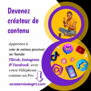 Transformez votre Smartphone en Machine à créer du contenu viral – devenez créateur de contenu rentable en 14 Jours
