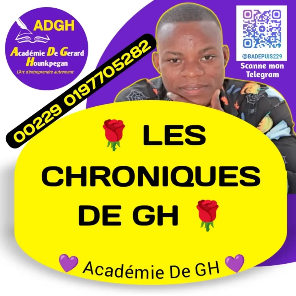 Les chroniques de gérard Hounkpègan